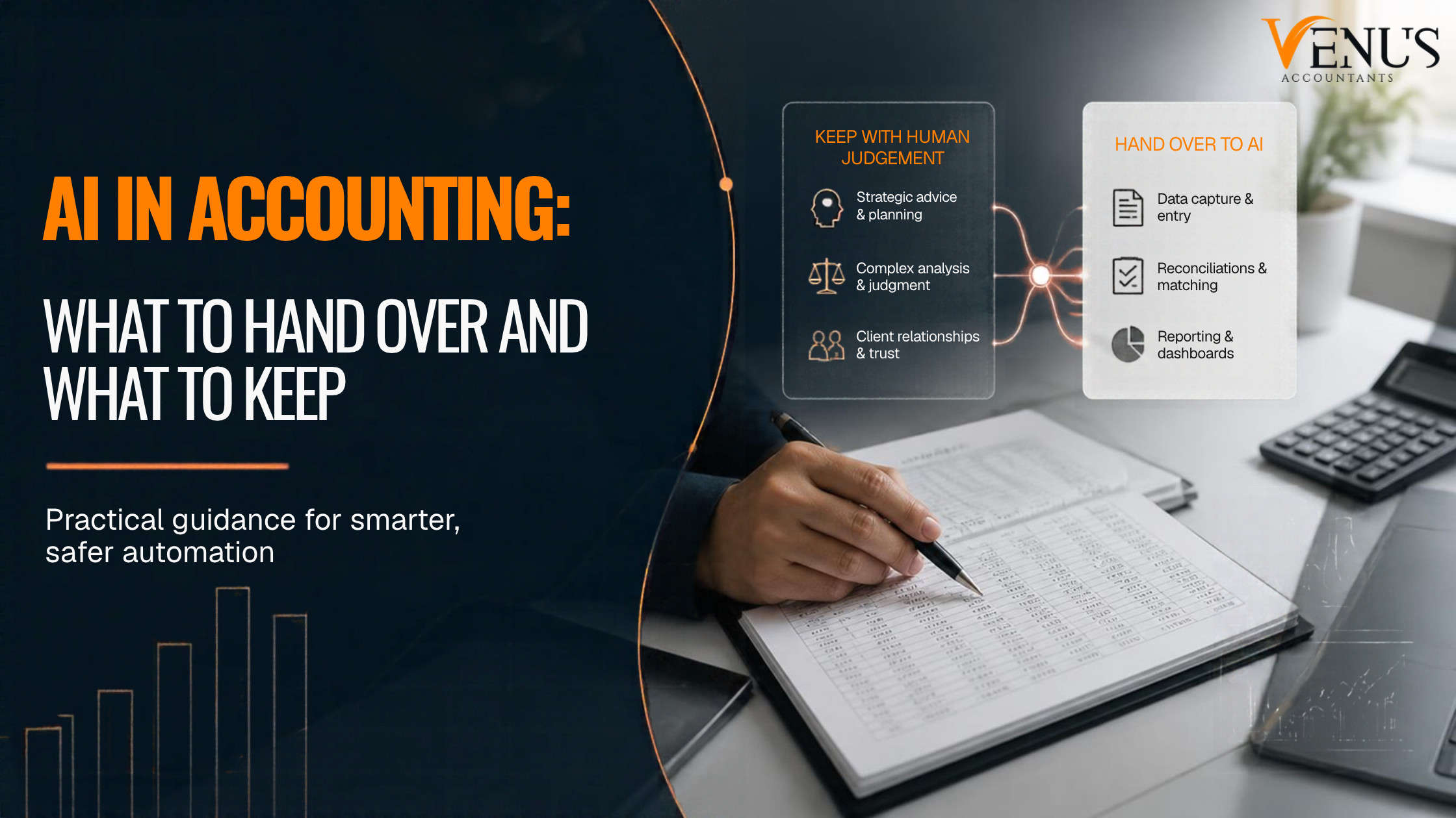 AI in accounting: what to hand over and what to keep
